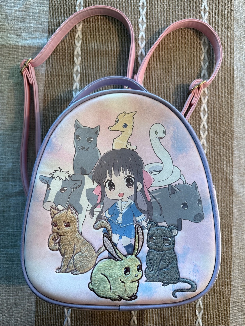 Fruits Basket Bioworld Tohru Zodiac Animals Mini Backpack Anime